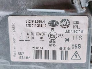 bontott SKODA SUPERB II Fényszóró (Pozíciófüggetlen)