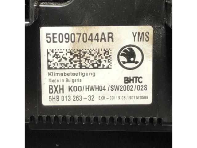 bontott SKODA SUPERB II Fűtéskapcsoló (digit klímás)
