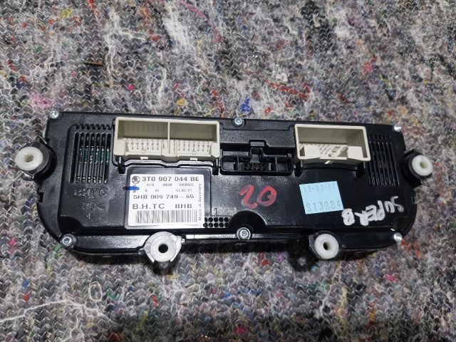 bontott SKODA SUPERB II Fűtéskapcsoló (manuális klímás)