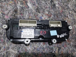 bontott SKODA SUPERB II Fűtéskapcsoló (manuális klímás)