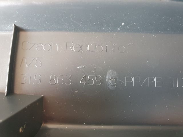 bontott SKODA SUPERB II Hátfal Burkolat