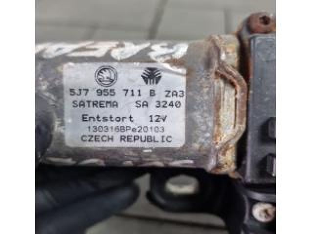 bontott SKODA SUPERB II Hátsó Ablaktörlő Motor