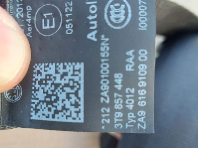 bontott SKODA SUPERB II Hátsó Biztonsági Öv Szett