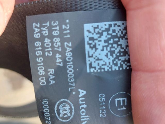 bontott SKODA SUPERB II Hátsó Biztonsági Öv Szett