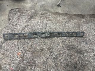 bontott SKODA SUPERB II Hátsó középső Lökhárító Tartó (Műanyag)