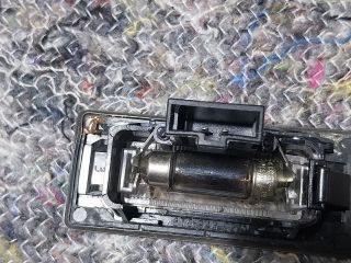 bontott SKODA SUPERB II Hátsó Rendszámtábla Világítás