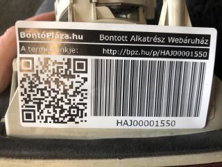 bontott SKODA SUPERB II Jobb Belső Hátsó Lámpa