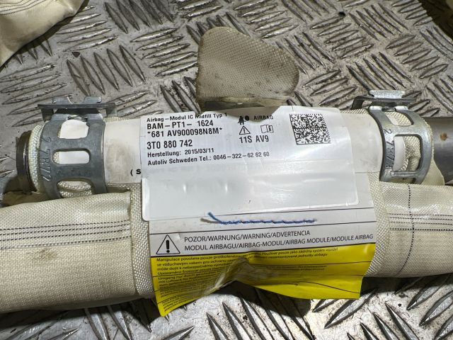 bontott SKODA SUPERB II Jobb első Függöny Légzsák