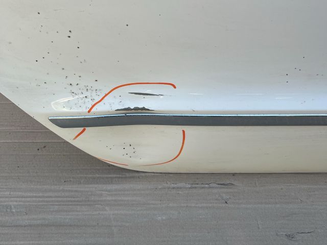 bontott SKODA SUPERB II Jobb hátsó Ajtó (Üres lemez)