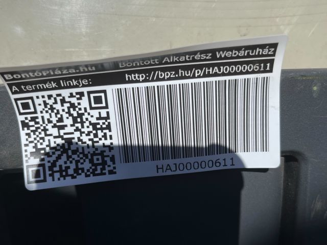 bontott SKODA SUPERB II Jobb hátsó Ajtó (Üres lemez)