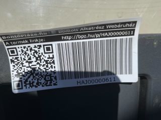 bontott SKODA SUPERB II Jobb hátsó Ajtó (Üres lemez)