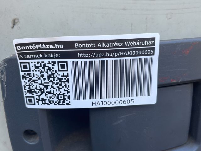 bontott SKODA SUPERB II Jobb hátsó Ajtó (Üres lemez)