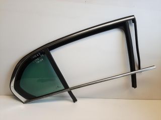 bontott SKODA SUPERB II Jobb hátsó Fixüveg (Ajtóban)