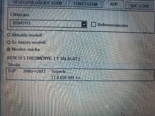 bontott SKODA SUPERB II Jobb Hátsó Lámpa