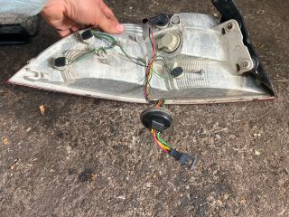 bontott SKODA SUPERB II Jobb Hátsó Lámpa