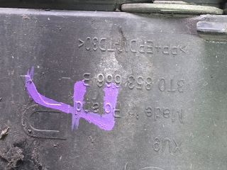 bontott SKODA SUPERB II Jobb Ködfényszóró Lámpakeret