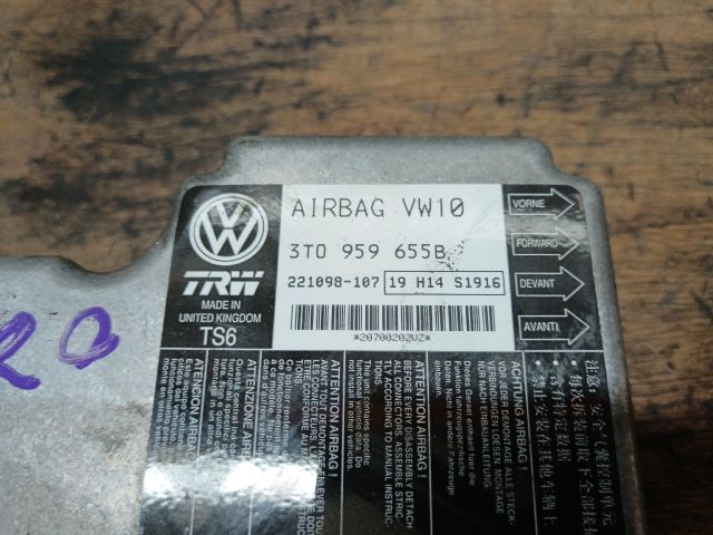 bontott SKODA SUPERB II Légzsák Elektronika