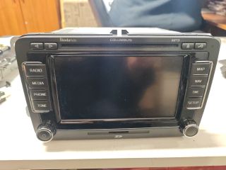 bontott SKODA SUPERB II Navigációs Fejegység