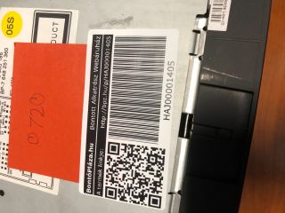 bontott SKODA SUPERB II Rádió / CD Kapcsoló