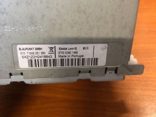 bontott SKODA SUPERB II Rádió / CD Kapcsoló