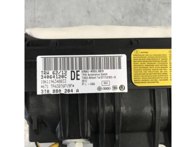 bontott SKODA SUPERB II Utasoldali Légzsák