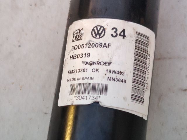 bontott SKODA SUPERB III Jobb hátsó Lengéscsillapító