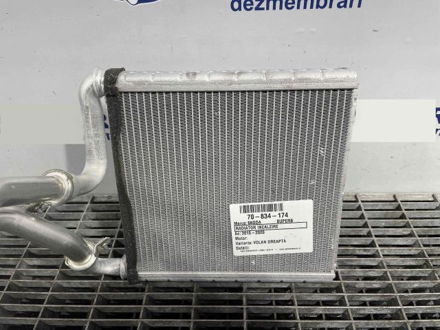 bontott SKODA SUPERB III Fűtőradiátor