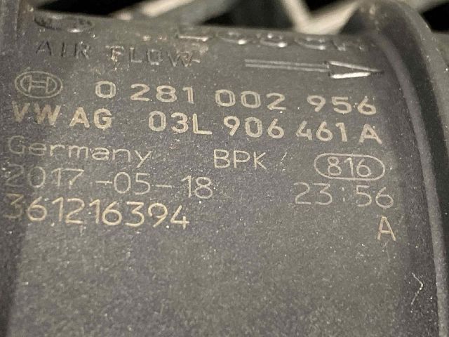 bontott SKODA SUPERB III Légtömegmérő