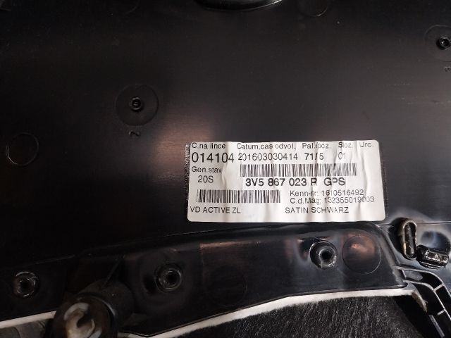 bontott SKODA SUPERB III Ajtó Kárpit Szett