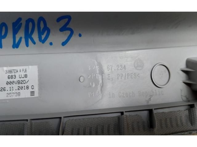 bontott SKODA SUPERB III Bal A Oszlop Burkolat