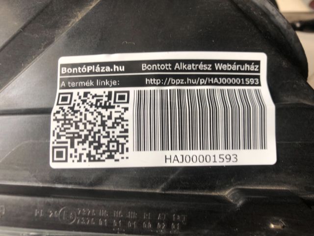 bontott SKODA SUPERB III Bal Fényszóró