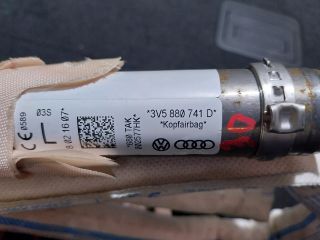 bontott SKODA SUPERB III Bal Függönylégzsák és Oldallégzsák