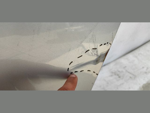 bontott SKODA SUPERB III Bal hátsó Ajtó (Üres lemez)