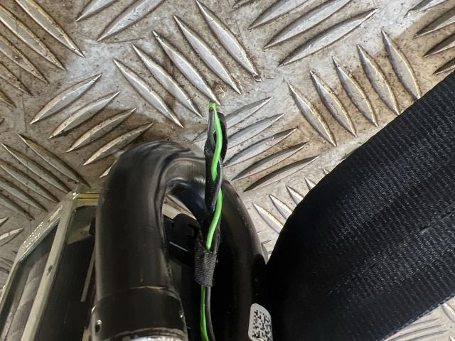 bontott SKODA SUPERB III Bal hátsó Biztonsági Öv