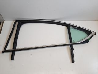 bontott SKODA SUPERB III Bal hátsó Fixüveg (Ajtóban)