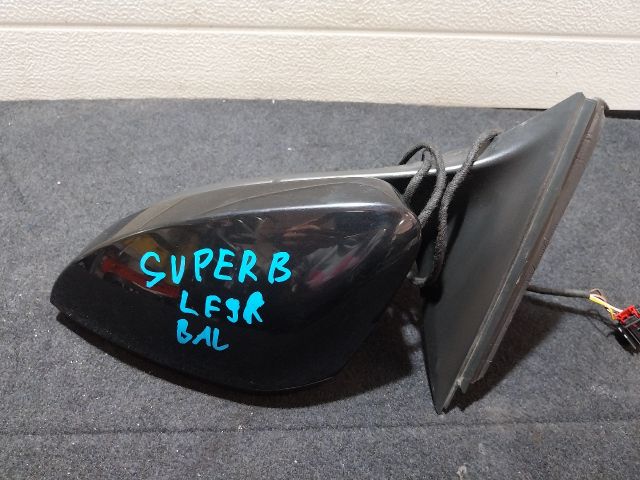 bontott SKODA SUPERB III Bal Visszapillantó Tükör (Elektromos)