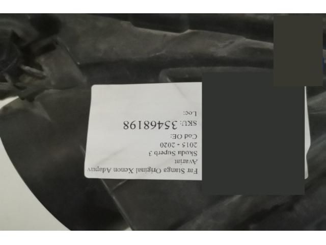 bontott SKODA SUPERB III Bal Xenon Fényszóró