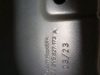 bontott SKODA SUPERB III Csomagtérajtó (Üres lemez)