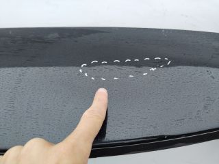 bontott SKODA SUPERB III Csomagtérajtó (Üres lemez)