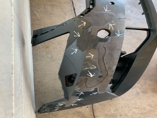 bontott SKODA SUPERB III Első Lökhárító (Üresen)