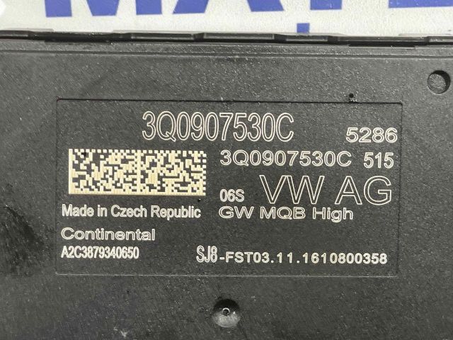 bontott SKODA SUPERB III Gateway Elektronika