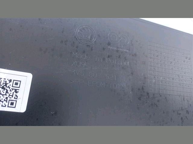 bontott SKODA SUPERB III Hátsó Lökhárító Légterelő