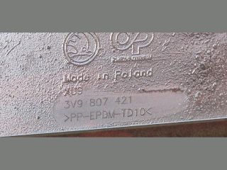 bontott SKODA SUPERB III Hátsó Lökhárító (Üresen)