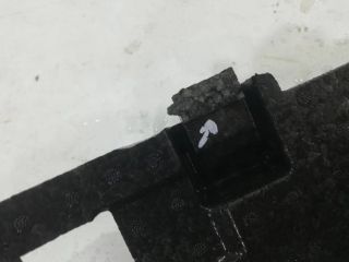 bontott SKODA SUPERB III Hátsó Lökhárító Ütközés Elnyelő Hab