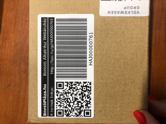 bontott SKODA SUPERB III Holttérérzékelő