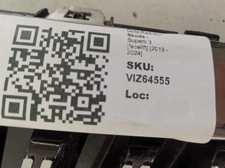 bontott SKODA SUPERB III Hűtőrács