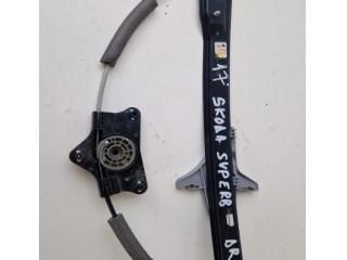 bontott SKODA SUPERB III Jobb hátsó Ablakemelő Szerkezet (Elektromos)