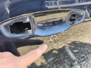 bontott SKODA SUPERB III Jobb hátsó Ajtó (Üres lemez)