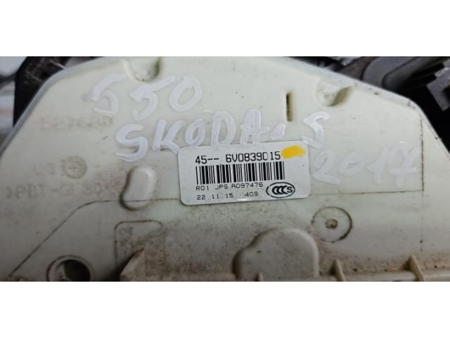 bontott SKODA SUPERB III Jobb hátsó Ajtózár