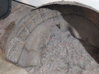 bontott SKODA SUPERB III Jobb hátsó Dobbetét (Kerékjárati, Műanyag)